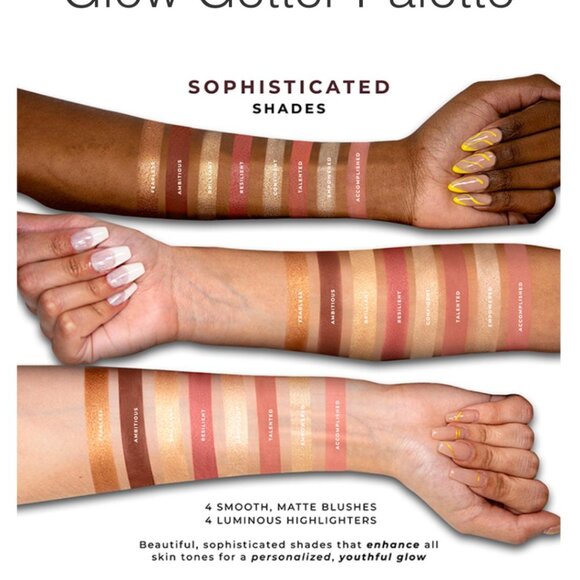 Blinc Cosmetics Glow Getter Eyeshadow Palette - Picture 3 of 4